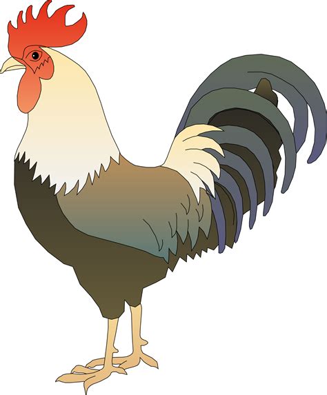 Download High Quality Rooster Clipart Cute Transparen