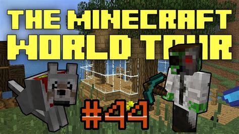 The Minecraft World Tour 44 Complete World Overview Youtube