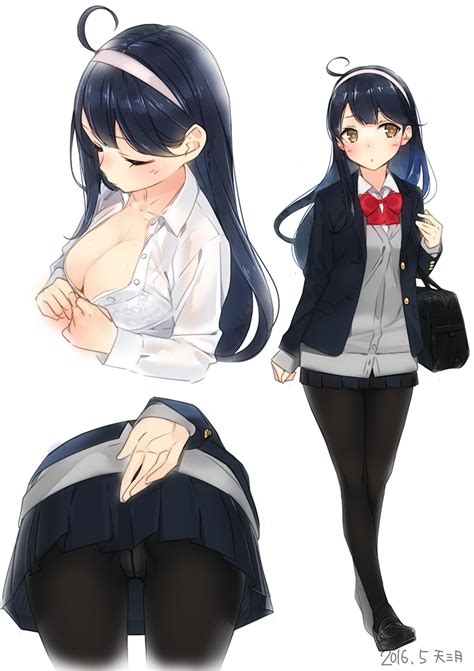 Ushio Kantai Collection Drawn By Amamitsuki Danbooru