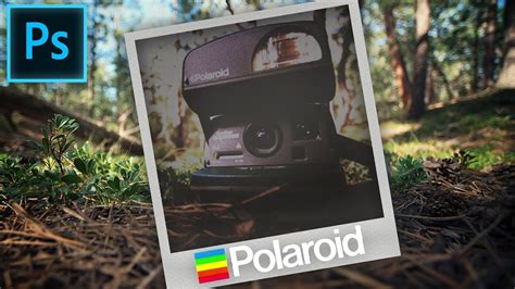 How To Edit A Vintage Polaroid Look Photoshop Editing Tutorial Youtube