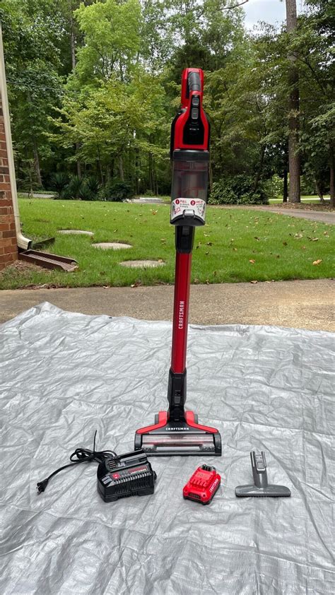 Craftsman V20 Cordless Stick Vacuum Cleaner Blackred 885911721332 Ebay
