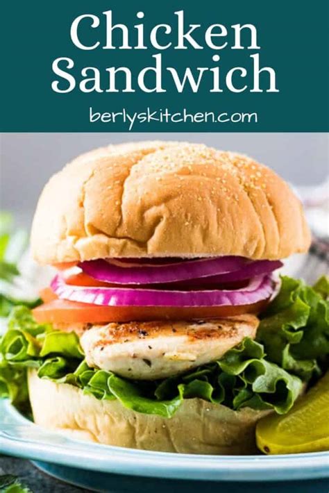 From salmon club sandwiches to grilled eggplant tortas, here are healthy yet delicious sandwiches. Grilled Chicken Sandwich Recipe | Berly's Kitchen