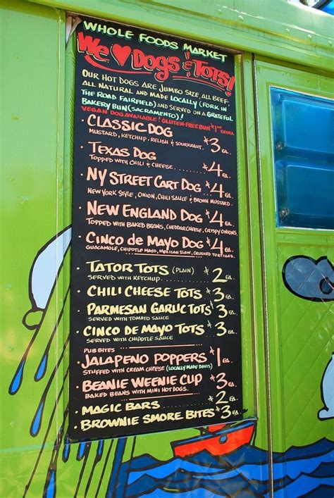 Be on the lookout for them, or just check out the handy calendar below to find out when they will be in your we feature the same menu for our truck but as well as daily special and some of the best tacos in south florida. #whole #foods #board #menuWhole Foods Menu Board | Food ...