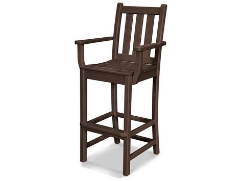 With the right patio bar stools or outdoor counter stools, you can set the scene for everything from a quiet evening on the deck to a lively backyard celebration. POLYWOOD® Traditional Garden Recycled Plastic Bar Stool | PWTGD202