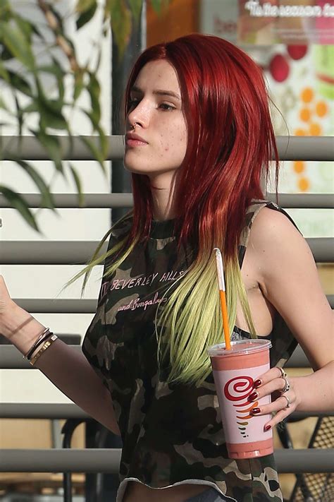 Bella Thorne With New Red Hair 16 Gotceleb