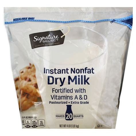 Signature Select Instant Nonfat Dry Milk 64 Fl Oz Instacart