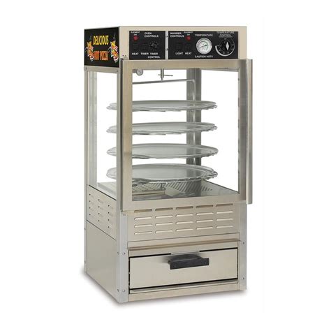 Specially designed foodservice equipment such as pizza warmers, or holding cabinets, are made to maintain safe food temperatures while keeping the pizza as hot and fresh as it is right out of the oven. Warming Cabinet | Pretzel Oven Warmer - Gold Medal #5552PR ...