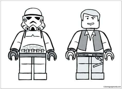 Lego Star Wars 12 Coloring Page Free Printable Coloring Pages