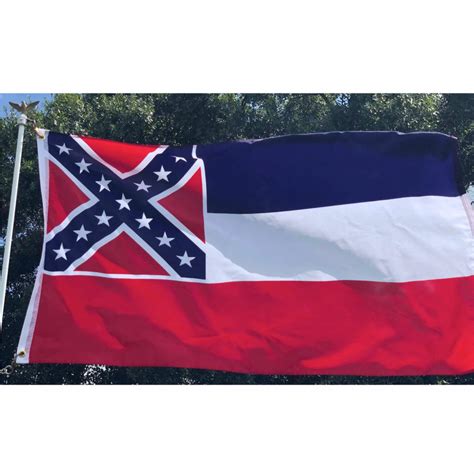 Old State Of Mississippi Old Ms Flag 12x18 Inch 2x3 3x5 4x6 Ft