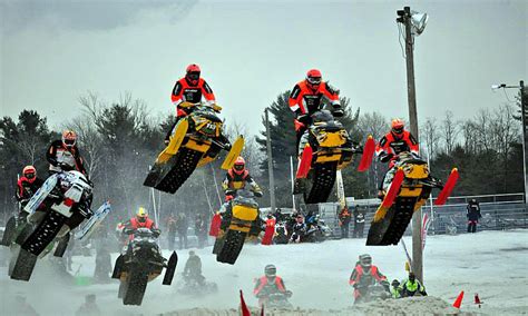 New England Snocross Snowmobile Racing