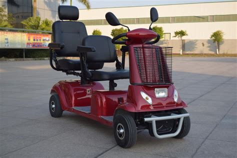 Outdoor Two Seat High Power Big Size 4 Wheel Electric Mobility Handicap