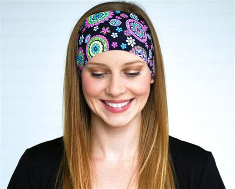 Yoga Headband Womens Wide Boho Headband Workout Headband Ladies