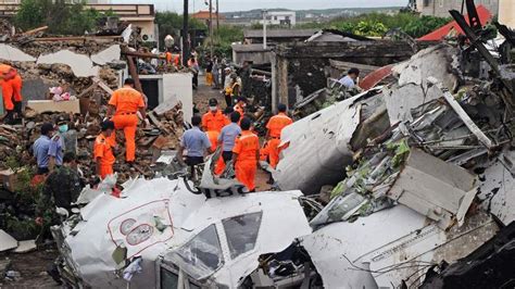 Plane Survivor Crawls Out Of Fiery Wreckage World News Sky News
