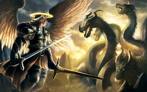 Fantasy Angel Warrior Artwork Art Wallpaper 1920x1200 649726