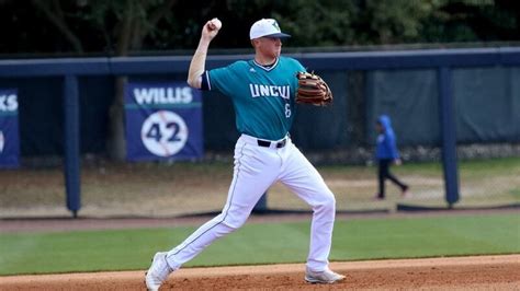 uncw s cole weiss named caa player of the week