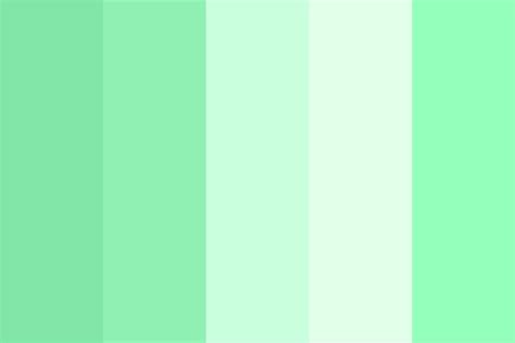 Pastel Greens Color Palette