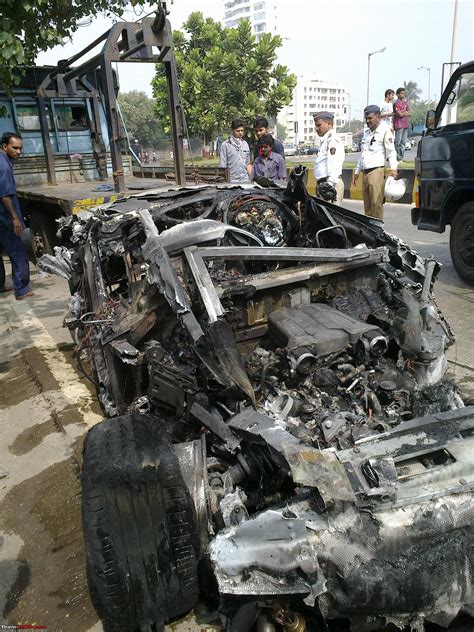 Audi R8 Catches Fire In Mumbai Edit A Few More Page 9 Page 3