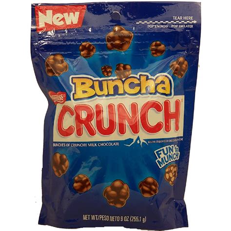 Nestle Buncha Crunch Bunches Of Milk Chocolate Covered Puffed Rice 9oz