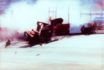 Michael waltrip survives a brutal crash at bristol in 1990. FANTASY NASCAR Racin