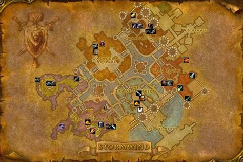 Stormwind Points Of Interests R Classicwow