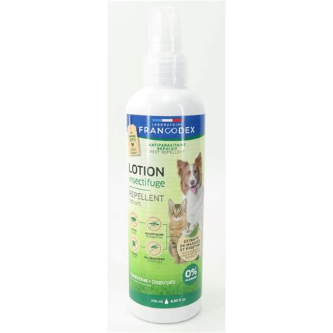 Insect Repellent Lotion For Dogs And Cats 250 Ml Fr 175230 Francodex