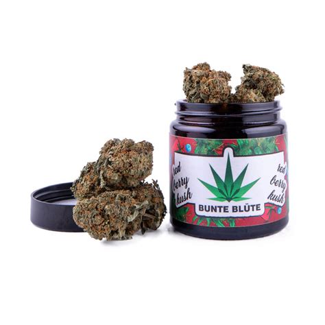 bunte blüte cbd blüte red berry kush 5g