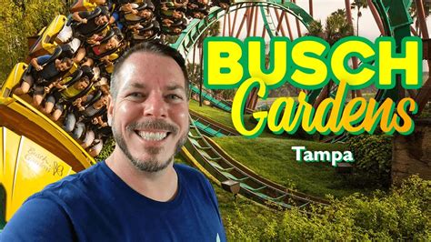 Fun Day At Busch Gardens Tampa Youtube