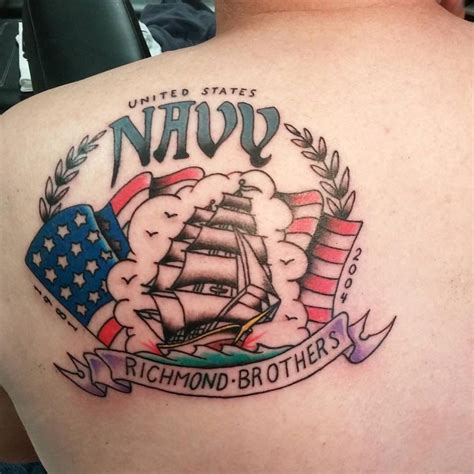 Navy tattoos are an incredibly huge sensation right now, especially since american troops are finally allowed to enjoy the merits of body art. American Traditional Navy Tattoo Harrisburg PA | Navy ...