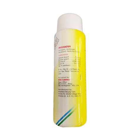 Buy Mycoderm Antiseptic Powder 150gm Online At Upto 25 Off Netmeds