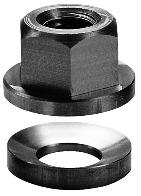 Stainless Steel Spherical Flange Nut Assembly Thread 58 11 Made In