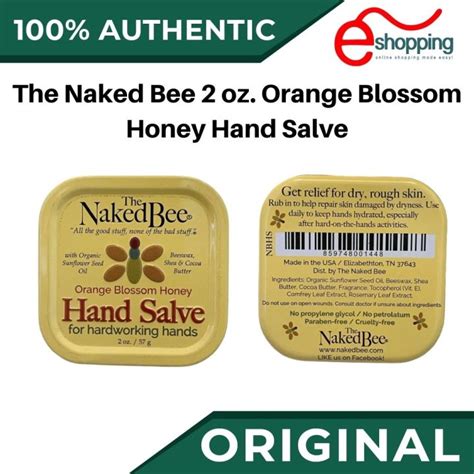 The Naked Bee Oz Orange Blossom Honey Hand Salve Lazada Ph