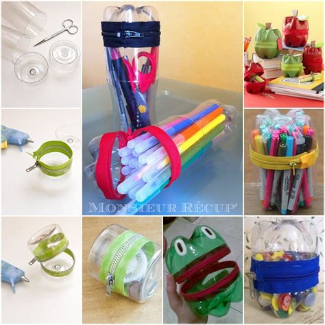 Cool Creativity — Diy Creative Zipper Container From Plastic Bottle