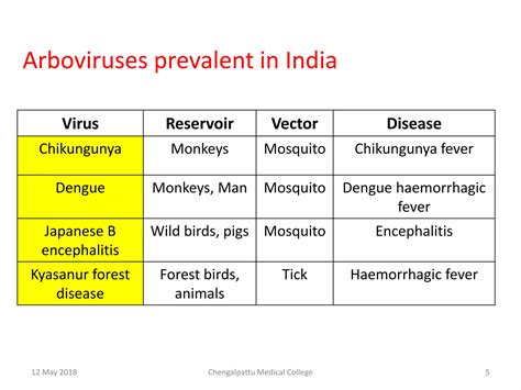 Arbo Viral Diseases PPT