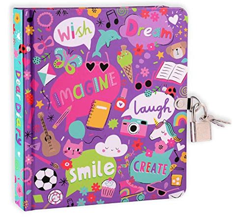 Top 10 Diary With Lock And Key Kids Diaries Journals And Notebooks