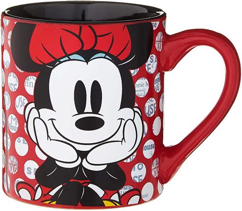 Disney Minnie Mouse Rock The Dots 14oz Ceramic Coffee Mug
