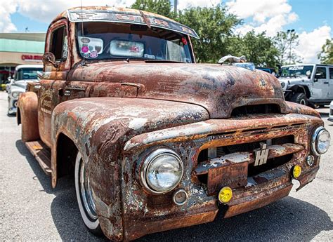 Truck Pickup Rust Antique Vehicle Old Truck Ford Truck Classic