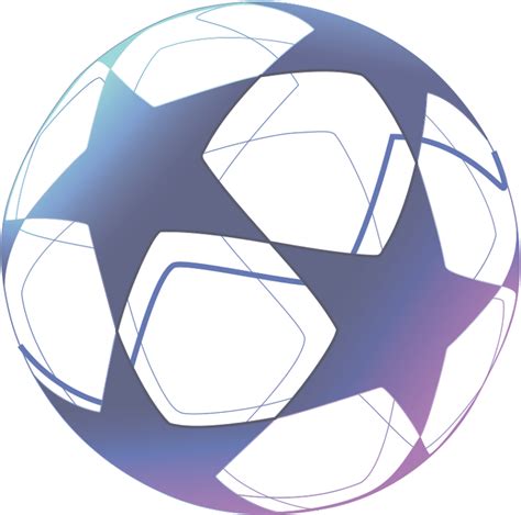 Download Uefa Champions League Football Ball Stars Full Size Png