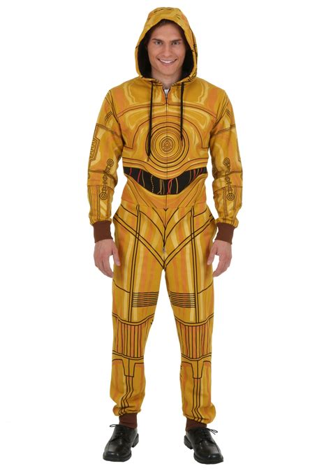 C3po Costume Jumpsuit C3po Costume Star Wars Costumes Star Wars Outfits