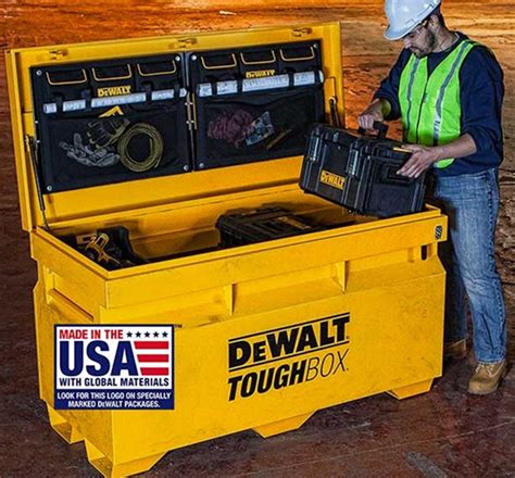 New Dewalt Toughbox Jobsite Tool Boxes Made In Usa