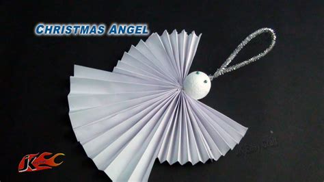 Diy Easy Paper Christmas Ornament Angel How To Make School Project