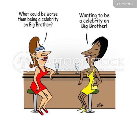 celebrity big brother cartoons and comics funny pictures from cartoonstock