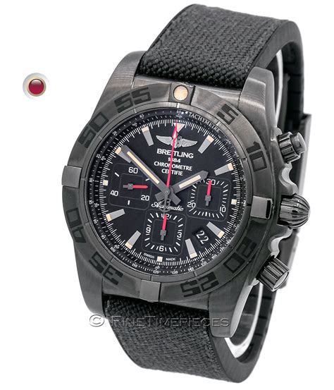 Breitling Chronomat 44 Black Steel Edition Speciale Ref Mb0111c3