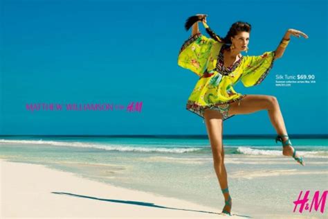 H&m comes with creative ads which focus on its latest innovative designs. Matthew Williamson for H&M Summer '09 Collection - Ad ...