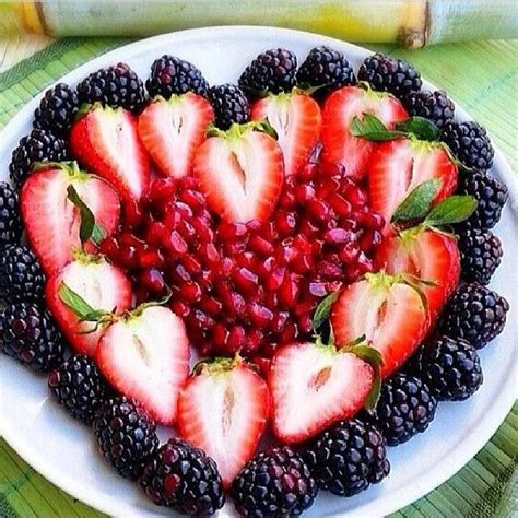 Healthy Fruit Heart For A Valentines Day Treat Crafty Morning