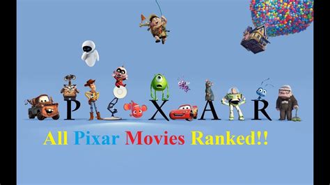 All Pixar Movies Ranked From The Worst To The Best YouTube