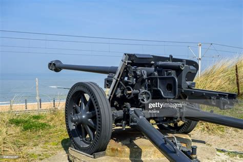 German World War Ii Pak 40 75 Mm Anti Tank Gun At Raversyde Photo D