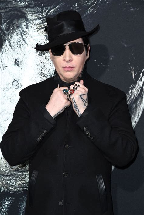 Marilyn Manson With No Makeup Photos Hollywood Life
