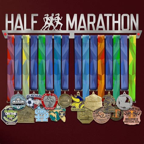 Half Marathon Medal Hanger Display