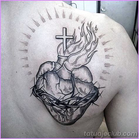 Tatuajes Del Sagrado Corazón El Significado Del Tatuaje Del Corazón