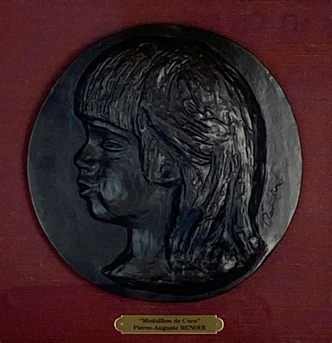 Sold Price After Pierre Auguste Renoir 1841 1919 Bronze Medallion